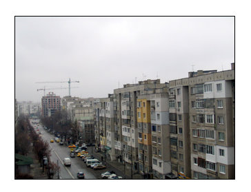 Sofia, Lyulin neighborhood from one of our balconies
